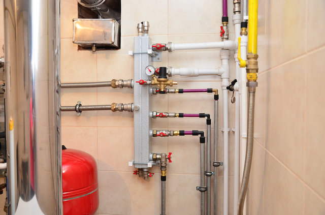 Установка системы отопления в доме, Кострома