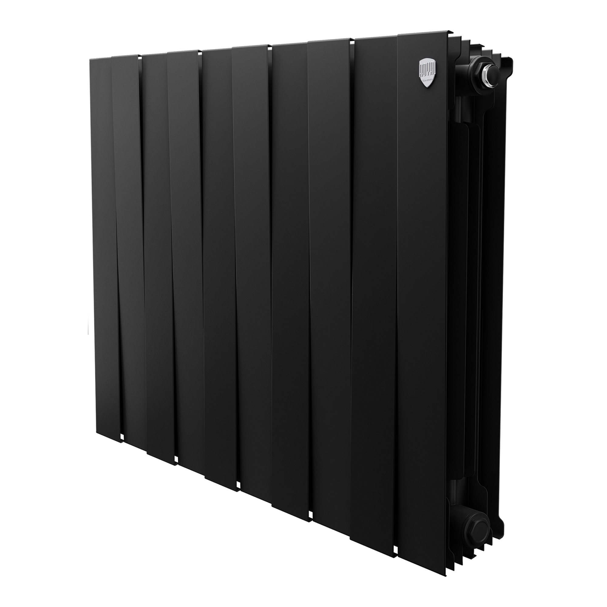 Royal Thermo PianoForte 500 10 секций радиатор биметаллический, Noir Sable