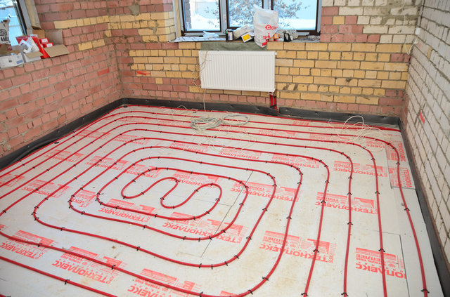 Монтаж отопления в загородном доме, с.Минское