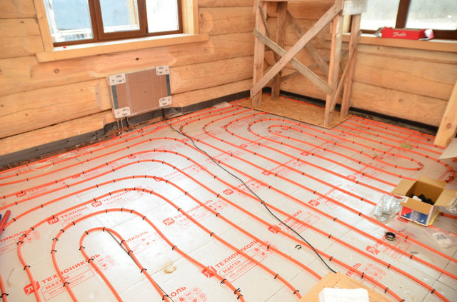 Отопление в деревянном доме, Кострома