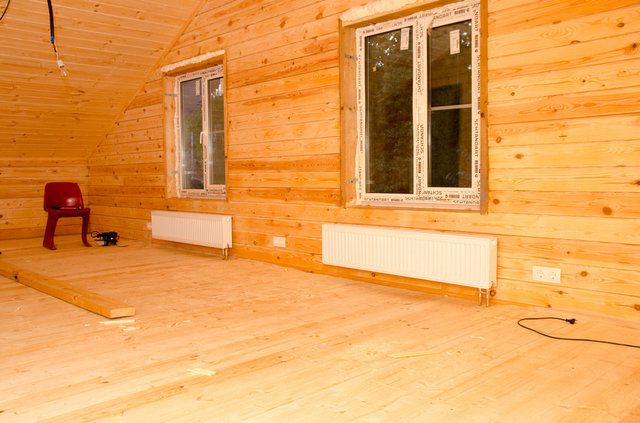 Отопление в деревянном доме, Москва (кликай, чтобы увидеть все фото)