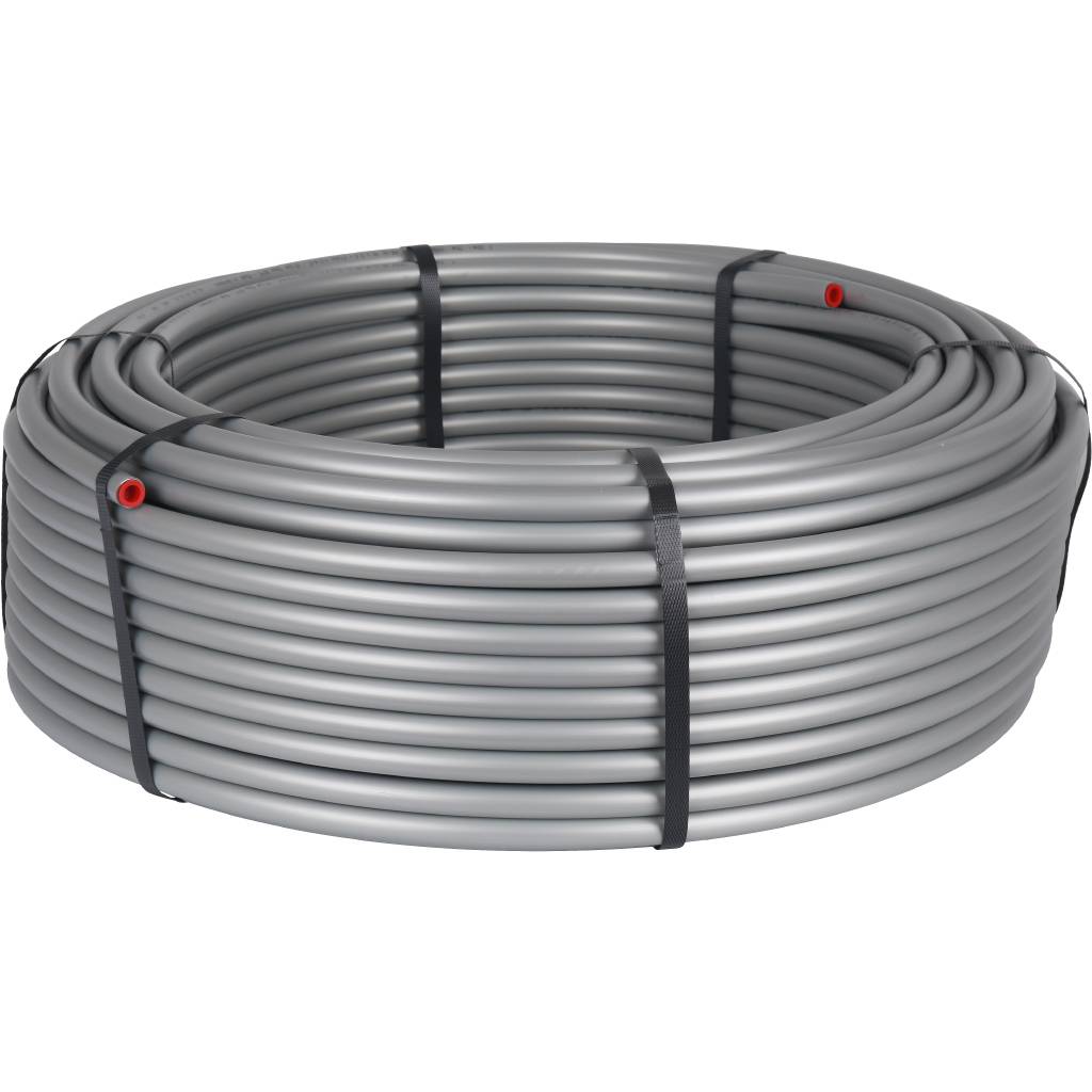 Stout Pex-C/Al/Pex-C 16 (2.6) труба стабильная, серая (метражом, в бухте 100 м)