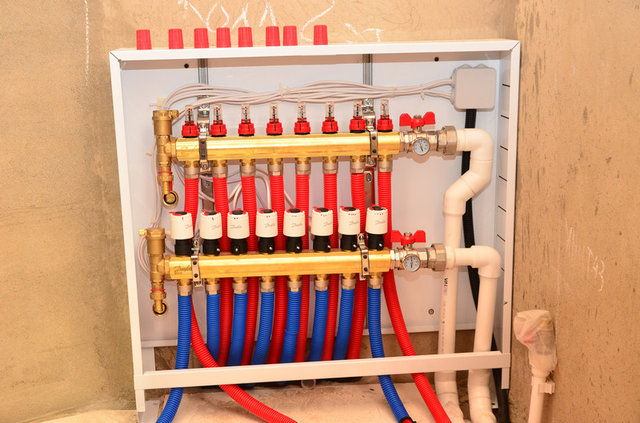 Теплые полы в загородном доме, Кострома