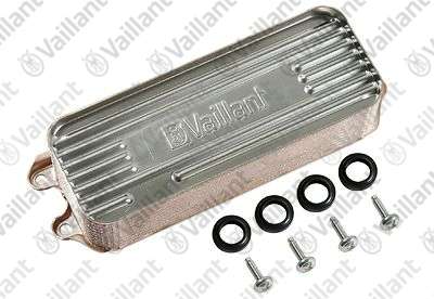 Vaillant Теплообменник ГВС для Plus (U-компл.) версии 3 и 5, оригинальная запчасть
