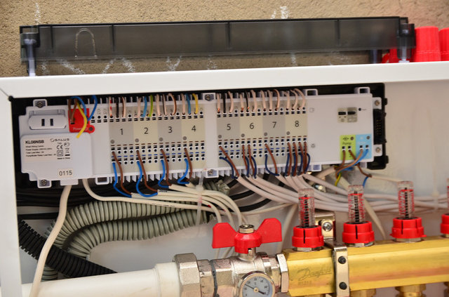 Теплые полы в загородном доме, Кострома