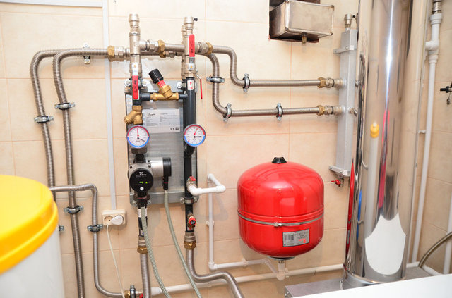 Установка системы отопления в доме, Кострома