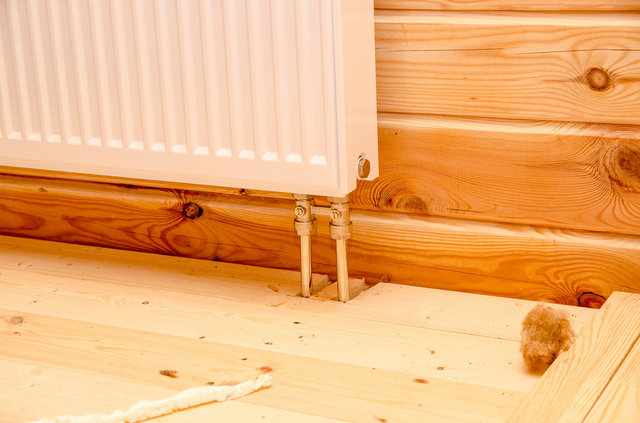 Отопление в деревянном доме, Москва (кликай, чтобы увидеть все фото)