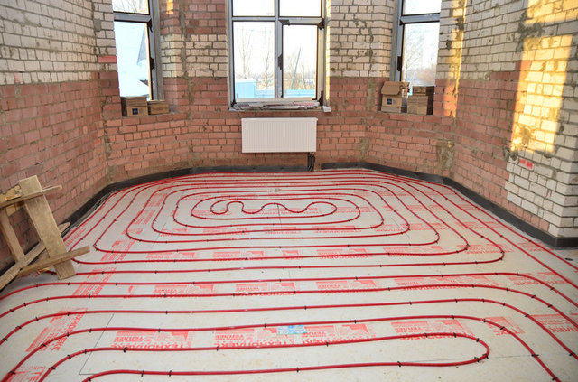 Монтаж отопления в загородном доме, с.Минское