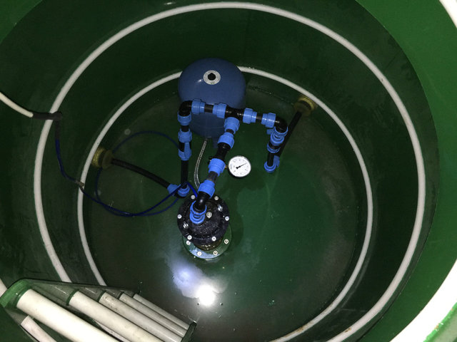 Установка скважинного насоса Grundfos SQE