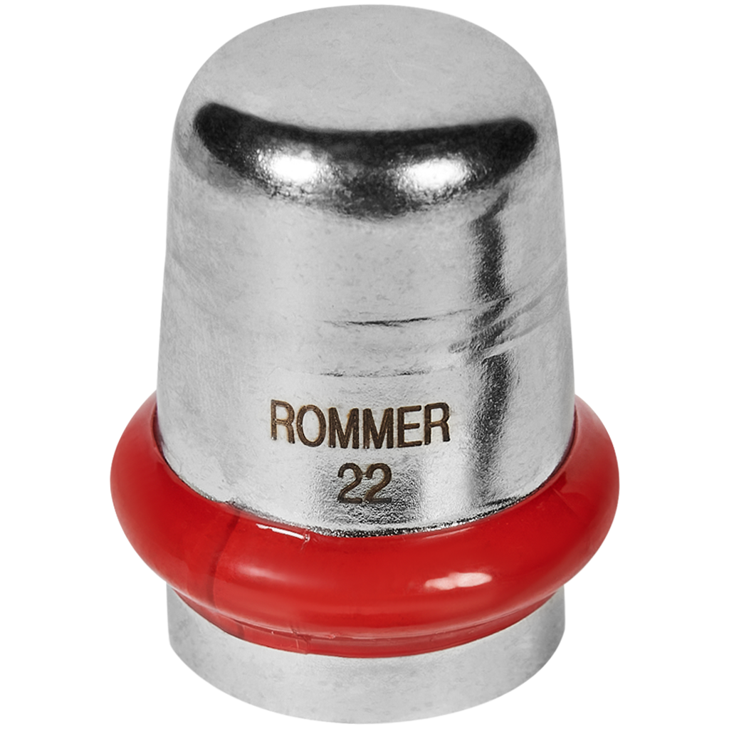 Rommer Заглушка 22 ВПр из нержавеющей стали (304), кольцо из EPDM