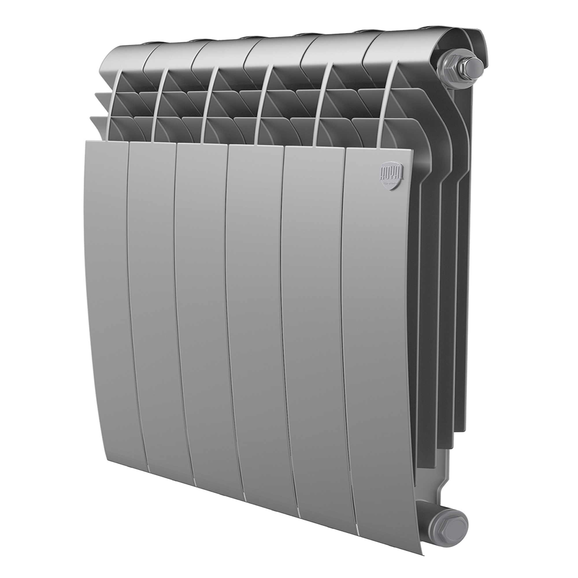Радиатор Royal Thermo BiLiner 500 6 секций, Silver Satin