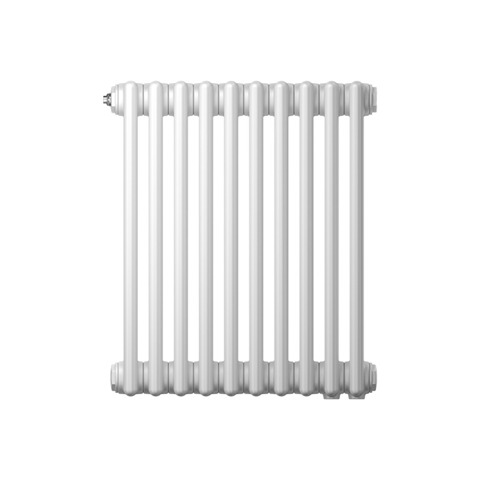 Радиатор трубчатый Zehnder Charleston 3050, 28 сек. 1/2 бок.подк. RAL9016 (кроншт.в компл)