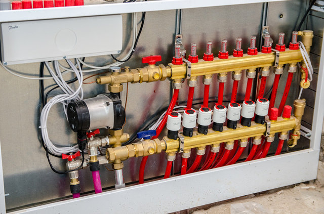 Отопление загородного дома 350 м2, Кострома