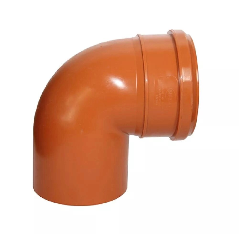 Sinikon Отвод D200 x 87° (НПВХ) для наружной канализации