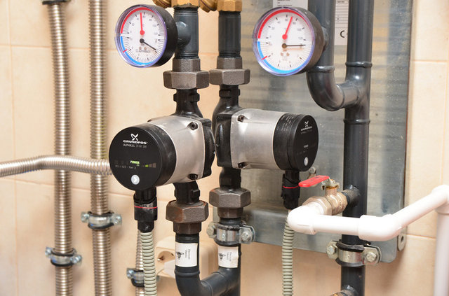 Установка системы отопления в доме, Кострома