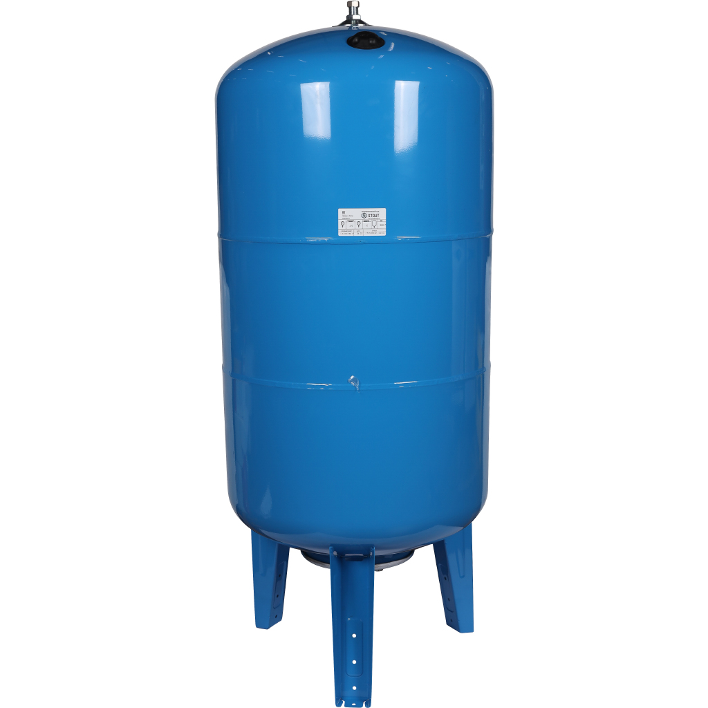 Stout Гидроаккумулятор 300 л. вертикальный (цвет синий) STW-0002-000300