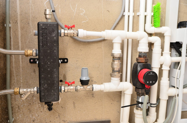 Теплые полы в загородном доме, Кострома