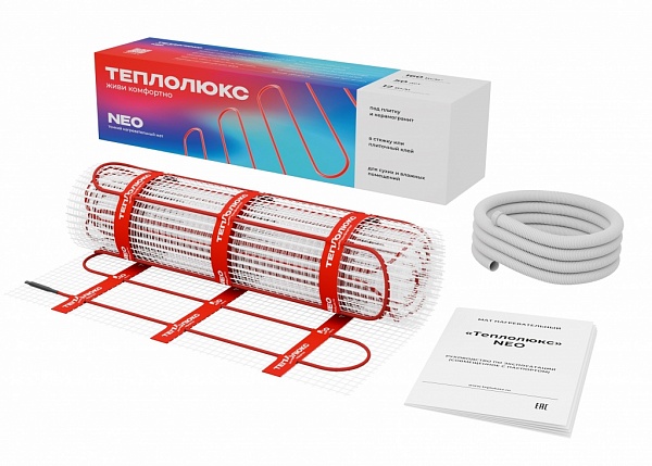 Теплолюкс Neo 2.5 м2 (400 Вт) Мат нагревательный для тёплого пола