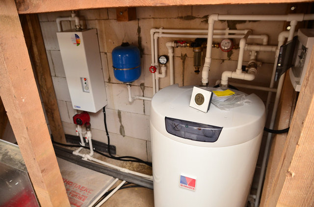 Монтаж отопления в таунхаусе, Москва