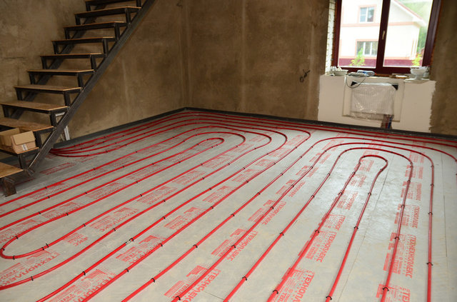 Установка системы отопления в доме, Кострома