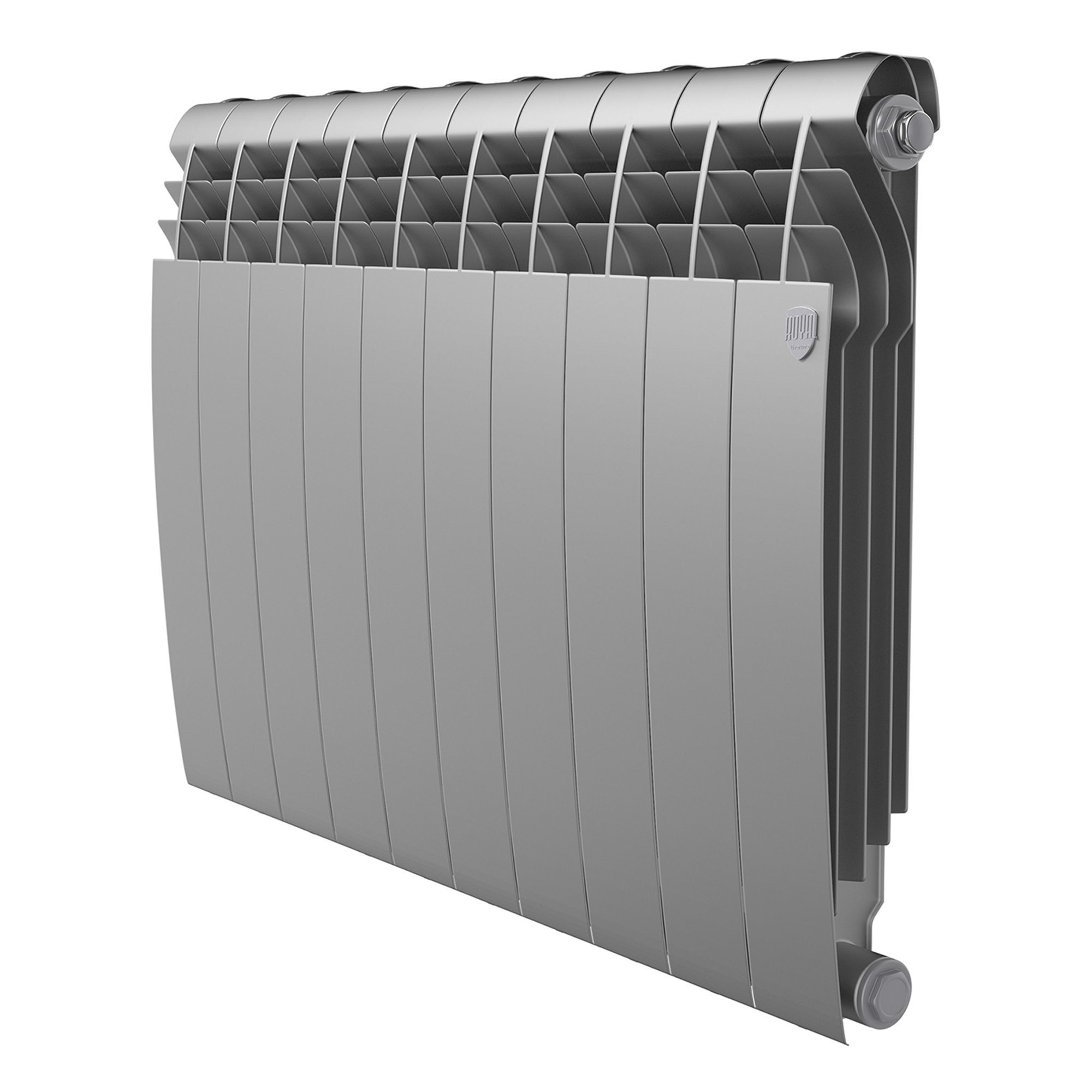 Радиатор Royal Thermo BiLiner 500 10 секций, Silver Satin