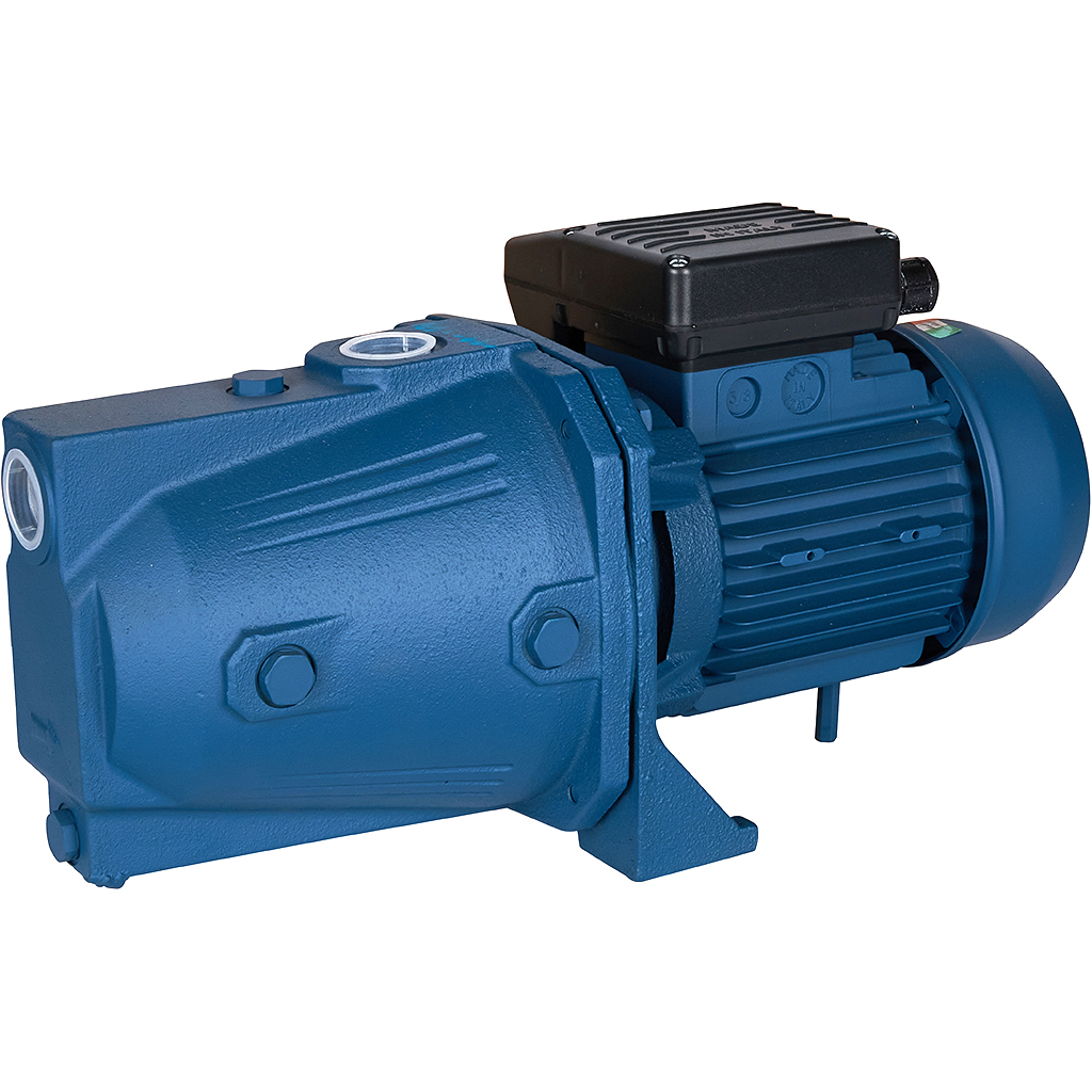 Stout Насос самовсасывающий Q-50л/мин, H-47м, раб.колесо-норил, (чугун)