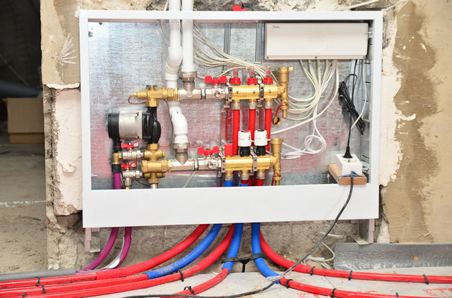 Установка системы отопления в доме, Кострома