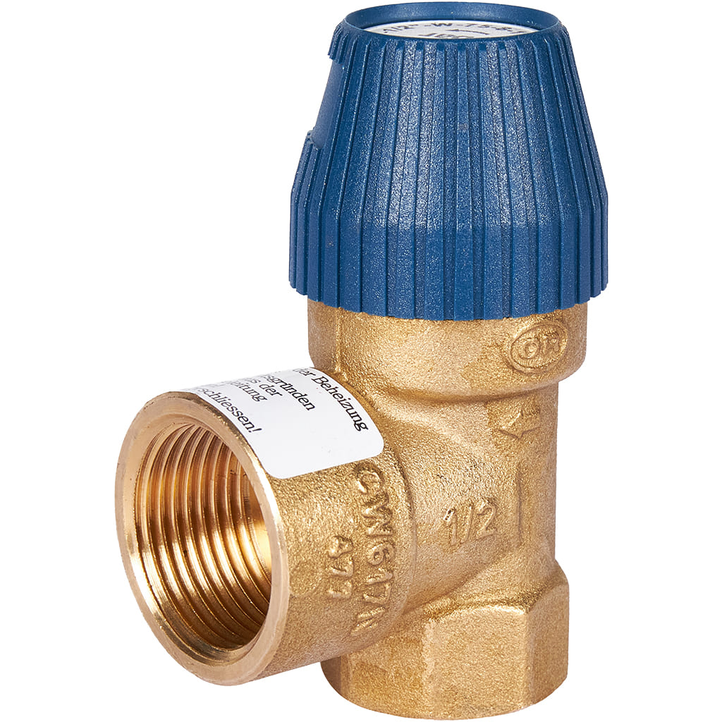 Stout Клапан 8 бар 1/2" х 3/4" предохранительный для водоснабжения (OR)