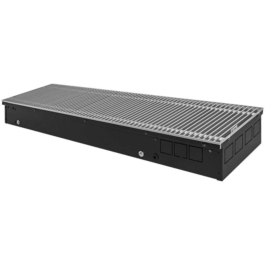 Stout Конвектор внутрипольный SCQ 110.240.1000 (Решётка роликовая, анодированный алюминий)