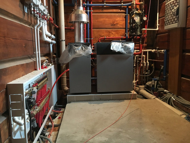 Отопление в деревянном доме, Кострома