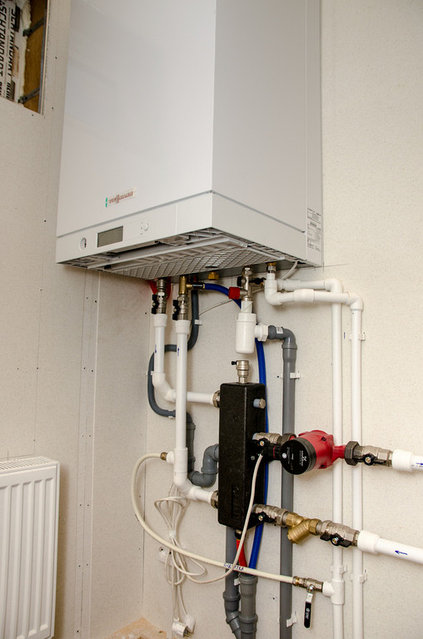 Отопление в деревянном доме, Москва (кликай, чтобы увидеть все фото)