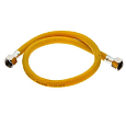 Tuboflex Газовый шланг жёлтый 1/2&quot; 1,8м. г/г (ПВХ)