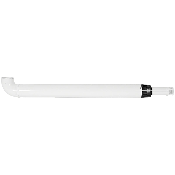 Rommer Комплект дымохода Антилёд 60/100 - 1220мм хомут в комплекте Rommer Комплект дымохода Антилёд 60/100 - 1220мм хомут в комплекте