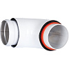 Rommer Отвод дымохода утеп. D 80/100 - 90гр Rommer Отвод дымохода утеп. D 80/100 - 90гр