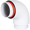 Rommer Отвод дымохода утеп. D 80/100 - 90гр Rommer Отвод дымохода утеп. D 80/100 - 90гр