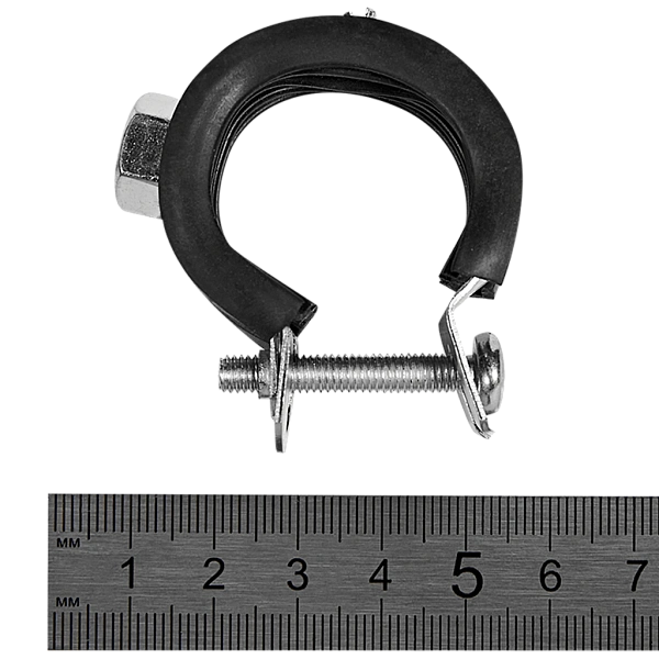 Stout Хомут для труб одновинтовой с гайкой М8 3/4" (25-29) Stout Хомут для труб одновинтовой с гайкой М8 3/4" (25-29)