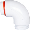 Rommer Отвод дымохода утеп. D 80/100 - 90гр Rommer Отвод дымохода утеп. D 80/100 - 90гр