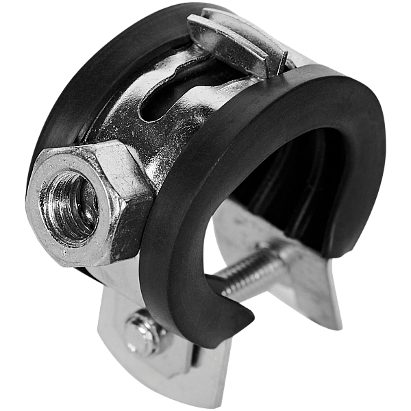 Stout Хомут для труб одновинтовой с гайкой М8 1/2"(20-24) Stout Хомут для труб одновинтовой с гайкой М8 1/2"(20-24)