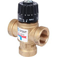 Stout Термостатический смесительный клапан для систем отопления и ГВС 3/4&quot; ВР 20-43°С KV 1,6 м3/ч