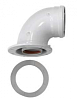 Baxi 60/100 Коаксиальный отвод 90° для котлов ECO NOVA, Classic