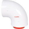 Rommer Начальный участок 90 гр. 60/100 (Bosch, Buderus, Navien S/C/E, Baxi ECO Nova/Classic,   Baltu