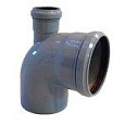Sinikon Отвод с фронт. патрубком (выход вверх) 87° D110xD50