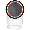 Rommer Отвод дымохода утеп. D 80/100 - 90гр Rommer Отвод дымохода утеп. D 80/100 - 90гр