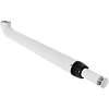 Rommer Комплект дымохода Антилёд 60/100 - 1220мм хомут в комплекте Rommer Комплект дымохода Антилёд 60/100 - 1220мм хомут в комплекте