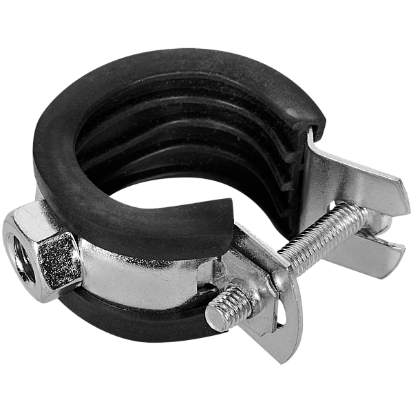 Stout Хомут для труб одновинтовой с гайкой М8 3/4" (25-29) Stout Хомут для труб одновинтовой с гайкой М8 3/4" (25-29)