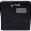 Stout ST-294 v2 черный Беспроводной комнатный термостат, двухпозиционный